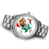 Airedale Terrier Texas Christmas Special Wrist Watch