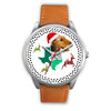 Airedale Terrier Texas Christmas Special Wrist Watch