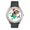 Airedale Terrier Texas Christmas Special Wrist Watch