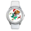 Airedale Terrier Texas Christmas Special Wrist Watch