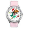 Airedale Terrier Texas Christmas Special Wrist Watch
