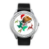 Airedale Terrier Texas Christmas Special Wrist Watch