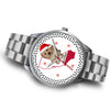 Shih Poo Dog California Christmas Special Wrist Watch