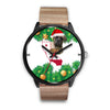 English Mastiff Dog California Christmas Special Wrist Watch