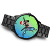 Petit Basset Griffon Vendéen On Christmas Florida Wrist Watch