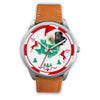 Leonberger Dog Texas Christmas Special Wrist Watch