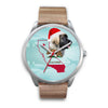 Leonberger Dog California Christmas Special Wrist Watch
