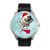 Leonberger Dog California Christmas Special Wrist Watch