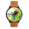 Rhodesian Ridgeback On Christmas Florida Wrist Watch