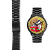 Alaskan Malamute Dog New York Christmas Special Wrist Watch