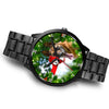 Belgian Malinois Dog New York Christmas Special Wrist Watch