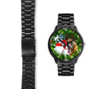 Belgian Malinois Dog New York Christmas Special Wrist Watch