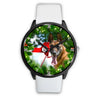 Belgian Malinois Dog New York Christmas Special Wrist Watch