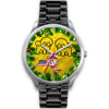 Bichon Fries Dog Art New York Christmas Special Wrist Watch