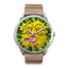 Bichon Fries Dog Art New York Christmas Special Wrist Watch
