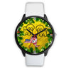 Cute Bichon Fries Dog Art New York Christmas Special Wrist Watch