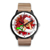 Dogue de Bordeaux (Bordeaux Mastiff) Dog New York Christmas Special Wrist Watch