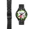Lovely Bichon Fries Dog New York Christmas Special Wrist Watch