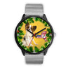 Lovely Papillon Dog New York Christmas Special Wrist Watch