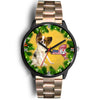 Lovely Papillon Dog New York Christmas Special Wrist Watch