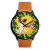 Lovely Papillon Dog New York Christmas Special Wrist Watch