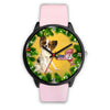 Lovely Papillon Dog New York Christmas Special Wrist Watch