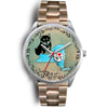 Cute Shiba Inu Art New York Christmas Special Wrist Watch