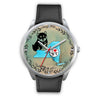 Cute Shiba Inu Art New York Christmas Special Wrist Watch