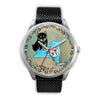 Cute Shiba Inu Art New York Christmas Special Wrist Watch