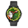 Italian Greyhound Dog New York Christmas Special Wrist Watch