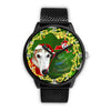 Italian Greyhound Dog New York Christmas Special Wrist Watch