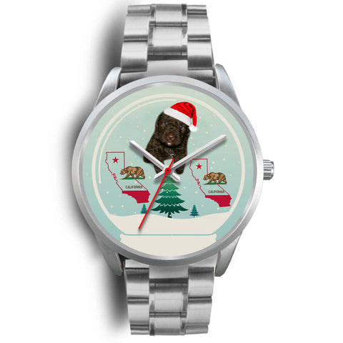 Spanish Water Dog California Christmas Special Wrist Watch