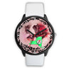 St. Bernard Dog Art New York Christmas Special Wrist Watch