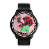 St. Bernard Dog Art New York Christmas Special Wrist Watch