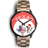 Jack Russell Terrier Texas Christmas Special Wrist Watch