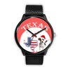 Jack Russell Terrier Texas Christmas Special Wrist Watch