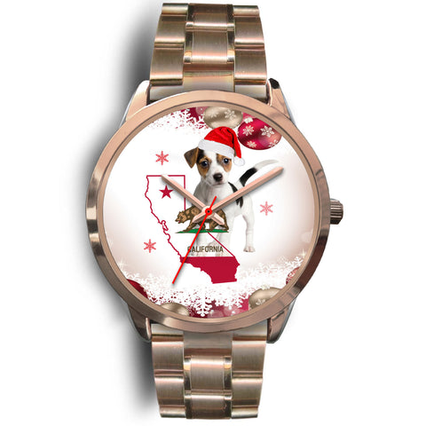 Jack Russell Terrier California Christmas Special Wrist Watch