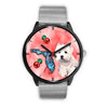 West Highland White Terrier On Christmas Florida Wrist Watch