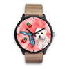 West Highland White Terrier On Christmas Florida Wrist Watch