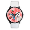 West Highland White Terrier On Christmas Florida Wrist Watch