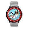 Basset Hound Dog Virginia Christmas Special Wrist Watch