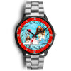 Basset Hound Dog Virginia Christmas Special Wrist Watch