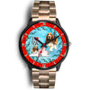 Basset Hound Dog Virginia Christmas Special Wrist Watch