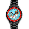 Basset Hound Dog Virginia Christmas Special Wrist Watch