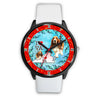 Basset Hound Dog Virginia Christmas Special Wrist Watch