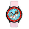 Basset Hound Dog Virginia Christmas Special Wrist Watch