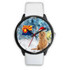 Australian Terrier On Christmas Arizona Wrist Watch