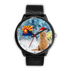 Australian Terrier On Christmas Arizona Wrist Watch