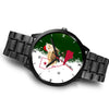 Munchkin Cat California Christmas Special Wrist Watch
