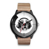Beagle Dog Christmas Special Black Wrist Watch